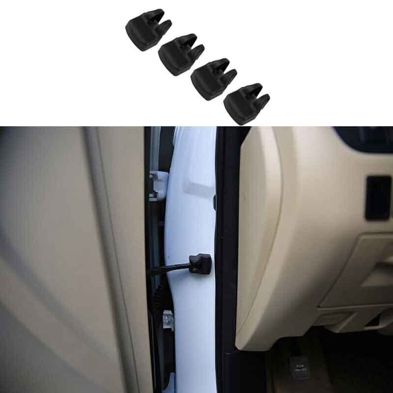 for Toyota Highlander Black Door Cover Trim 14-2019 Limiting Stopper Buckle 4PCS