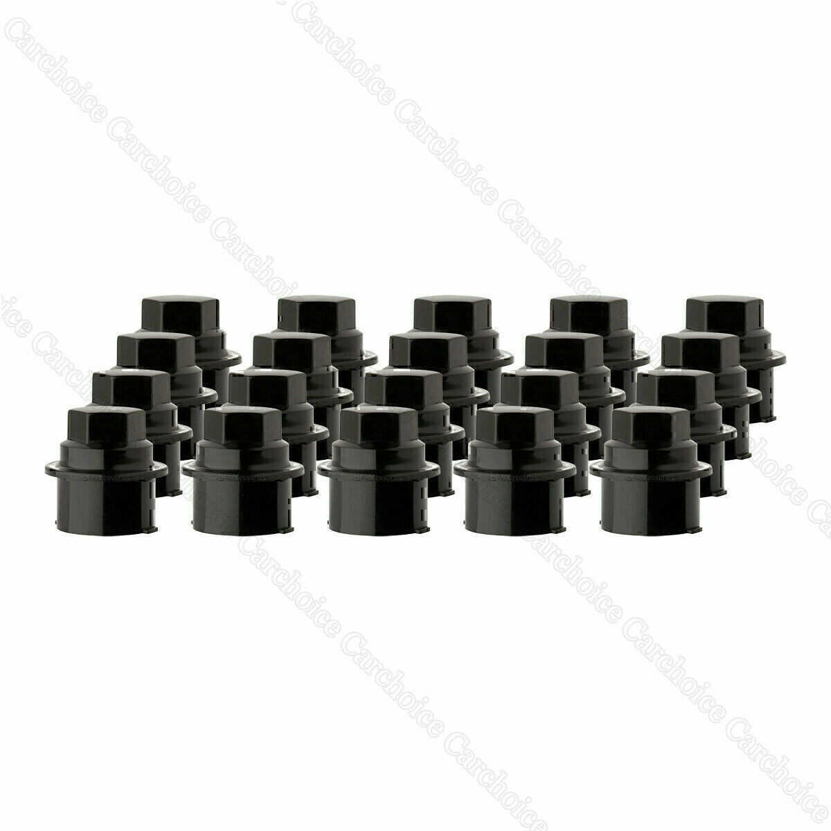 20PCS Black Plastic Wheel Lug Nut Caps Replace Kits Fit For GM 9593028 9593228