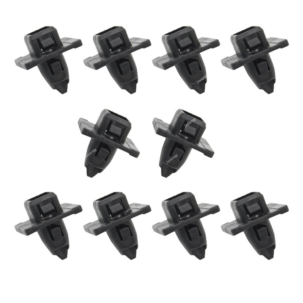 10X Front Fender Upper Seal Moulding Clips Nylon for Toyota FJ Cruiser 2007-2014