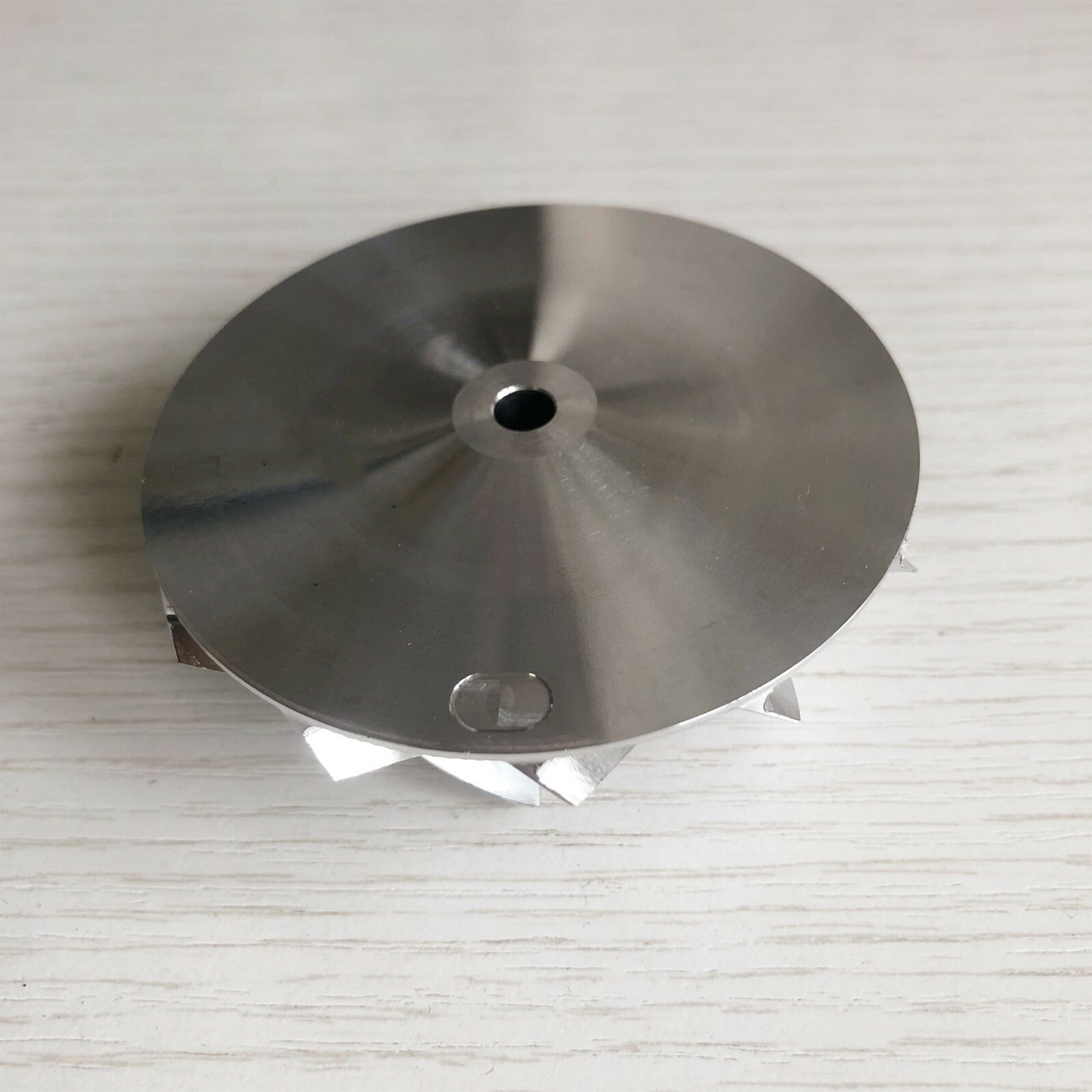 CT26 53.11/70.98 mm 6+6 Blade Turbine Billet Compressor Wheel