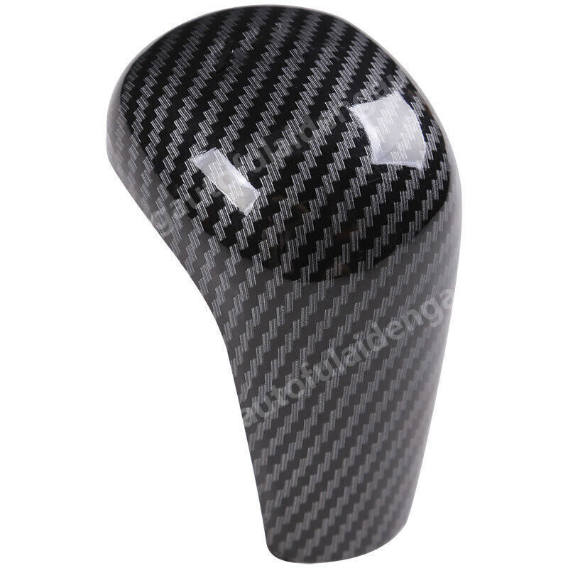 for Mazda 3 Axela 2019-2023 Carbon Fiber Grain Inner Gear Shift Knob Decor Cover