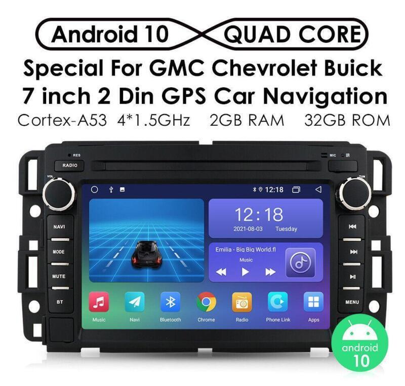 7 inch Car Radio GPS Carplay Navi DVD for GMC for Chevrolet for Chevy Tahoe for Yukon Acadia