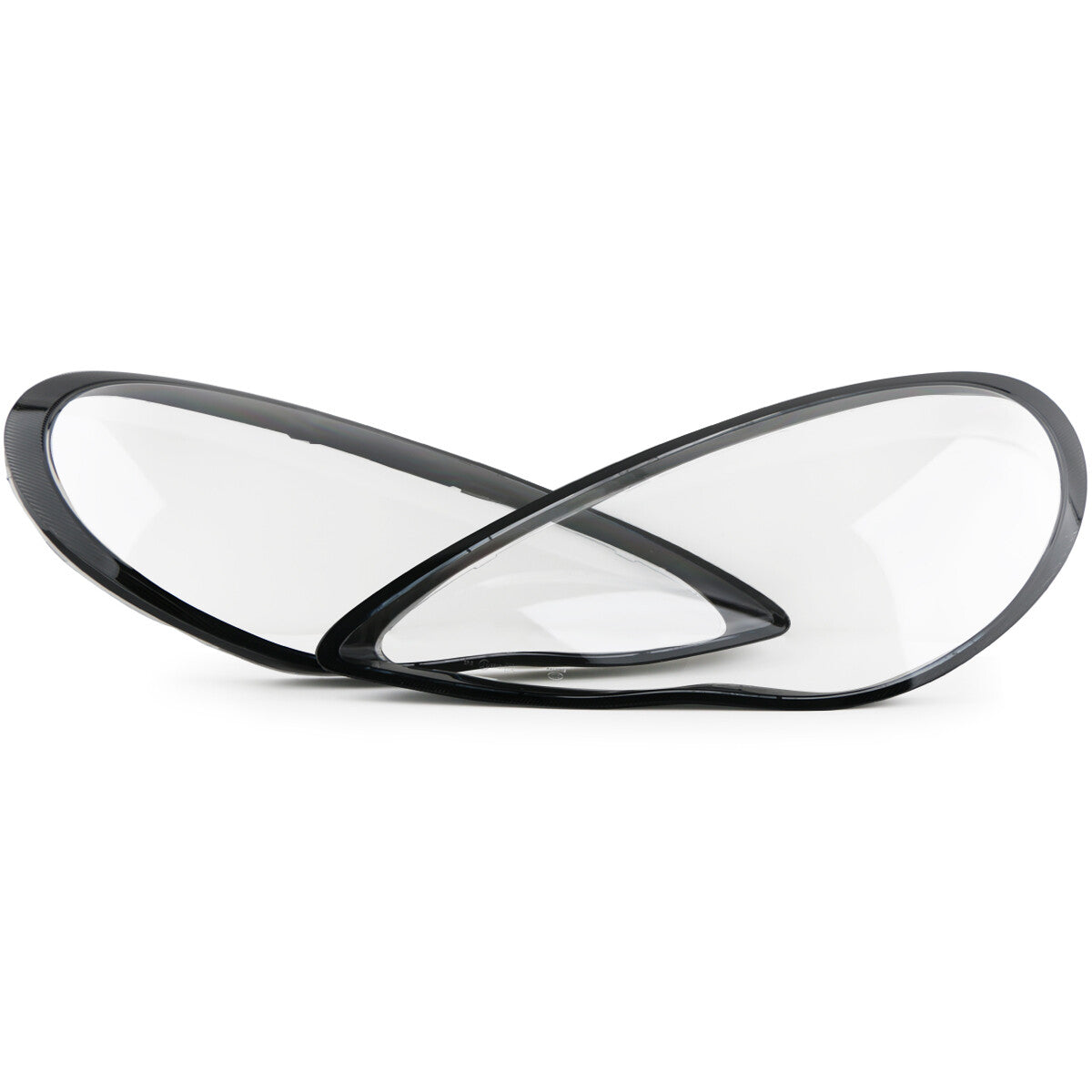 2 Headlight Lens Covers for Porsche for Panamera 2011 2012 2013