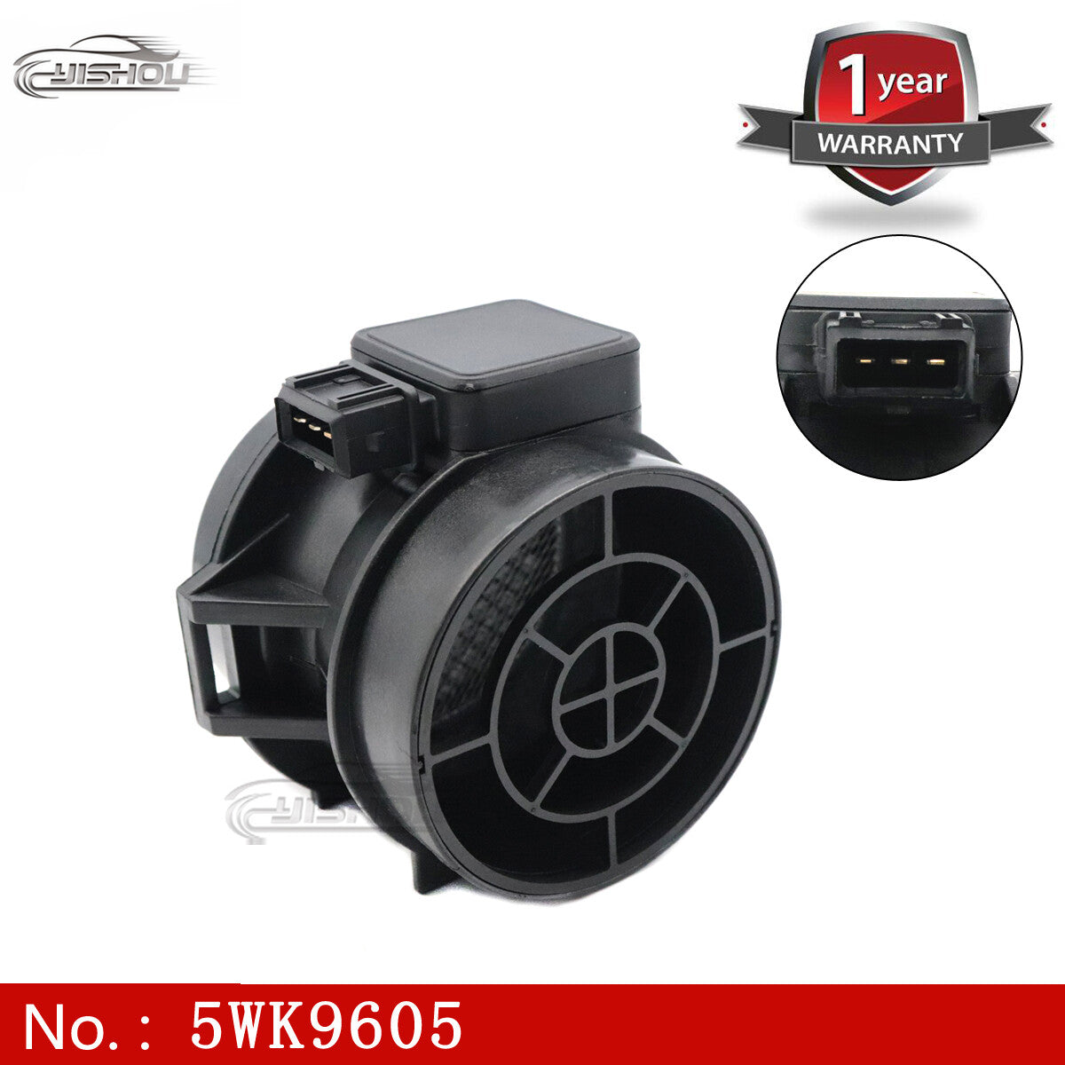 The 5WK9605 flow sensor is suitable for BMW 99-06 323 325 328 E46 3 Series 325i
