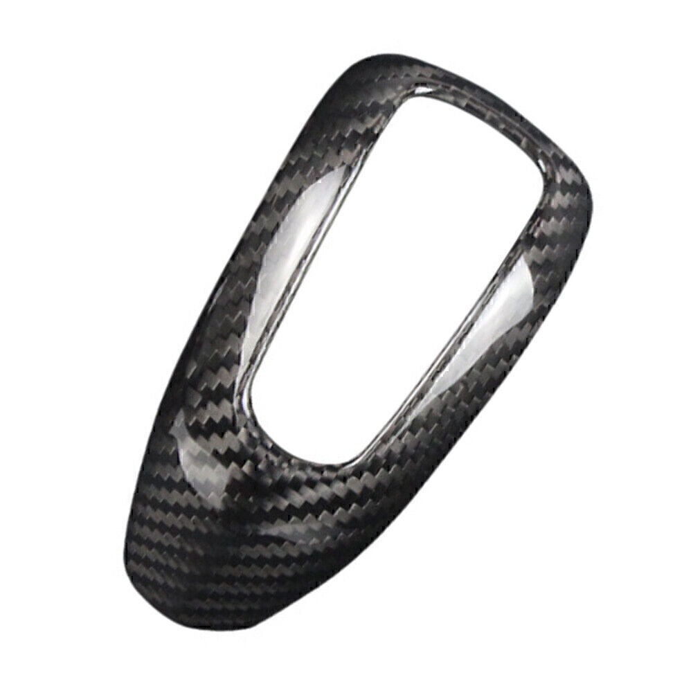 Carbon Fiber Car Gear Shift Knob Cover Trim Fit for Cadillac XT4 2018-2020 2019