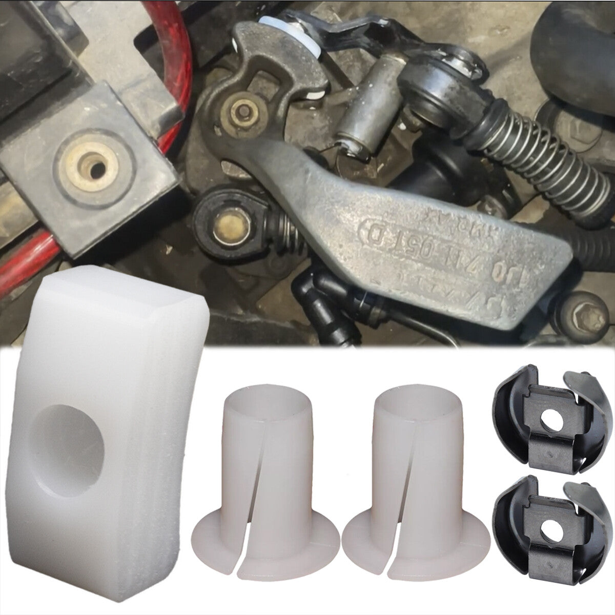5pcs for Audi TT Pivot Bearing Bushing Shift Relay Lever Slide Shoe Lock Washer