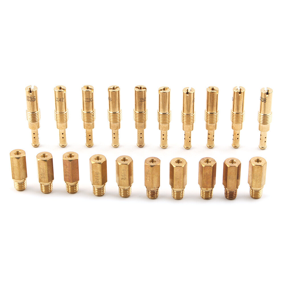 178-200 Main Jet  32-55 Slow Jet Kit For NSR KSR PWK Keihin OKO CVK Carburetor