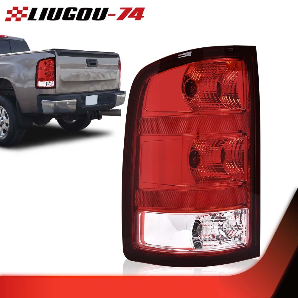 Taillights suitable for 2007-2010/2012-2013 for GMC for Sierra 1500 LH SL/SLE/SLT/WT models.