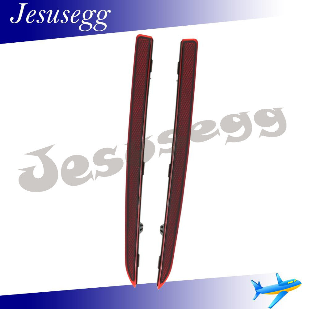 2x for 2013 14 15-20 MKZ Bumper Face Bar Reflector Light Lamp Rear Right+ Left