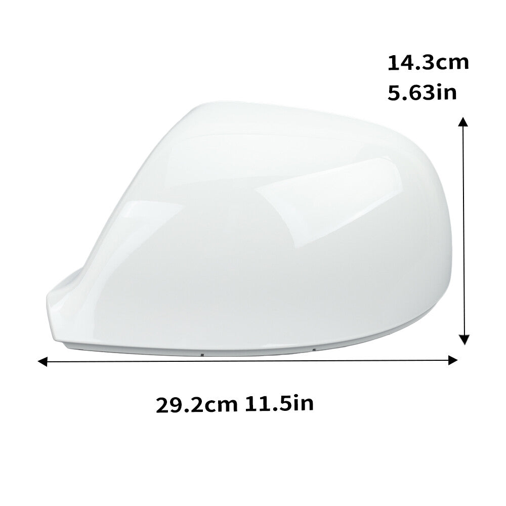 F¨¹r for VW T5 T6 Transporter Amarok 2010-2019 Spiegelkappe Au?enspiegel Links Wei?
