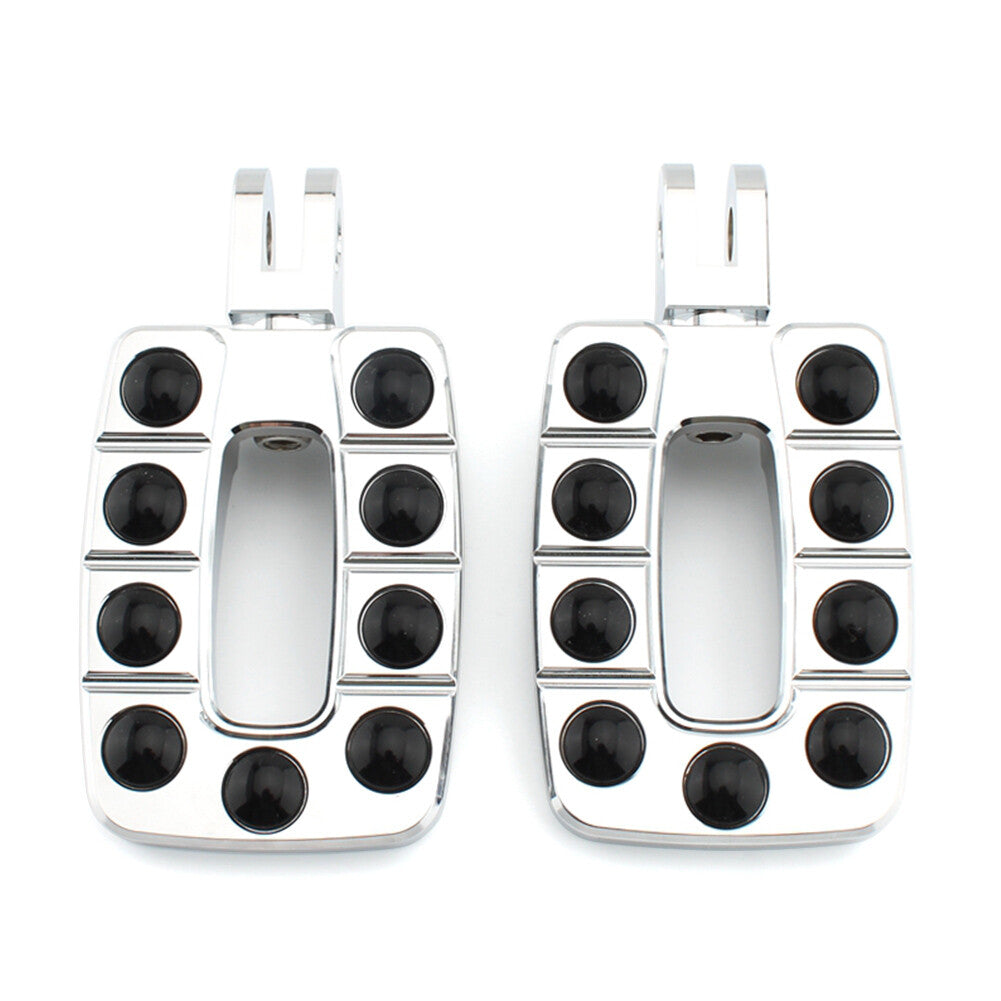 Rear Foot Peg Footrest Pedal Non-slip Pair For T100 Thunderbird Legend Chrome