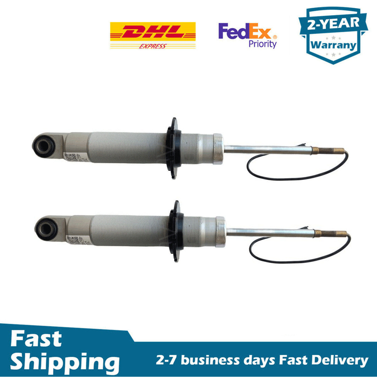 2x Front Shock Absorber Struts Fit for Maserati 4200 Coupe Gransport 2002-07 220937