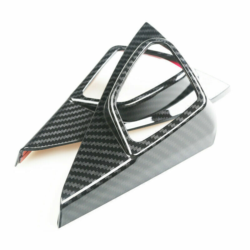 A Post Speaker Frame Cover Trim for Honda Accord Crosstour 08-2013 Carbon Fiber