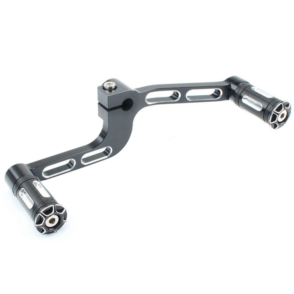 CNC Gear Shifter Lever Shift Peg Toe Heel Fit for Harley XL883 883R XL 1200T Black E