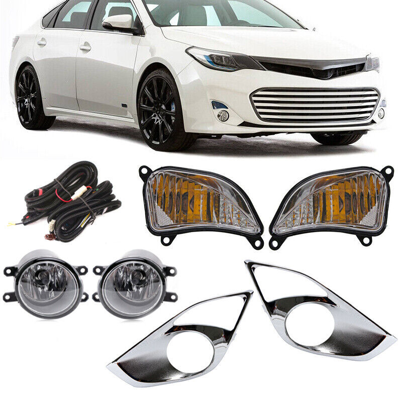 Set for Toyota for Avalon 2013-2015 Front Fog Lamp + Turn Signal Lights + Lamp cover