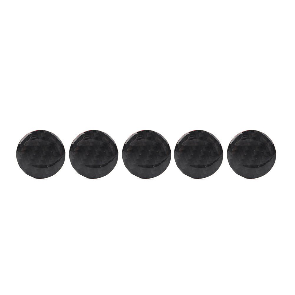 5 Pcs Door Handle Push Button Knobs Cover Trim for Jeep for Wrangler JK 2007-17
