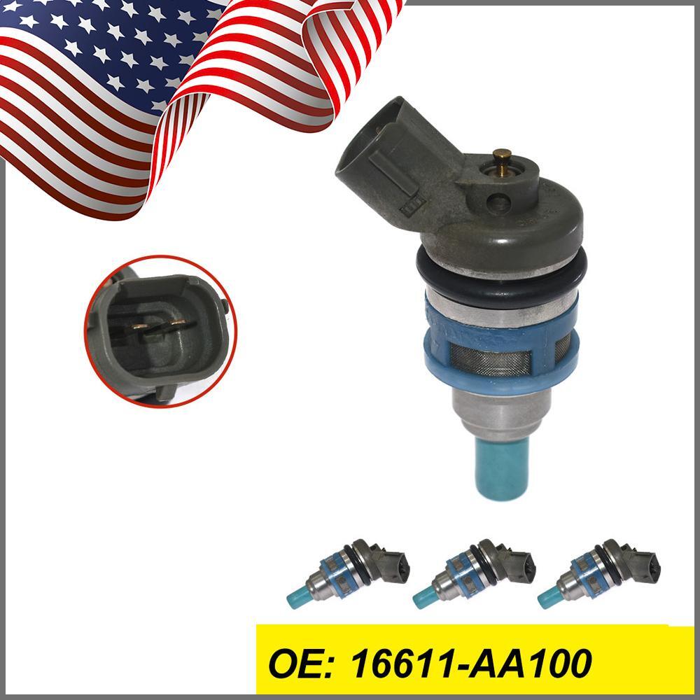 4PCS Fuel Injector 16611AA100 for SUBARU Impreza WRX GC8 1993-1999