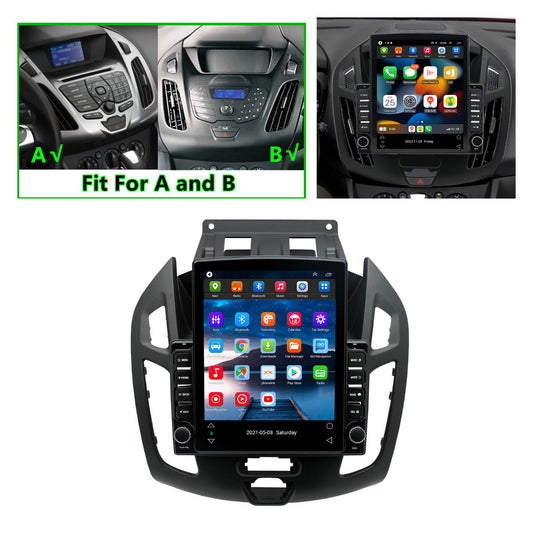 For 2014-18 for Ford Transit Connect Carplay 16G Radio Stereo GPS Nav Head Unit 9.7
