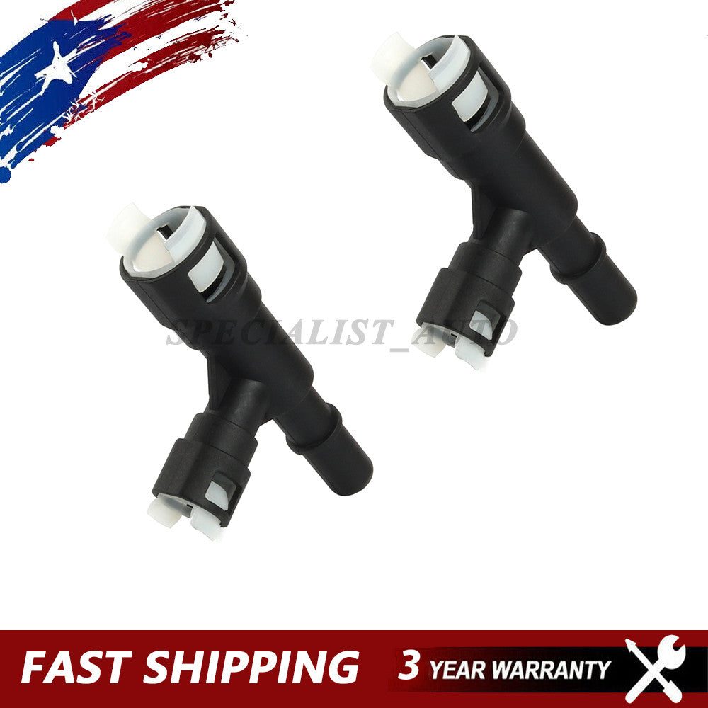 2PCS for Cadillac for Chevrolet Tahoe for Cadillac for Escalade Heater Hose Connector