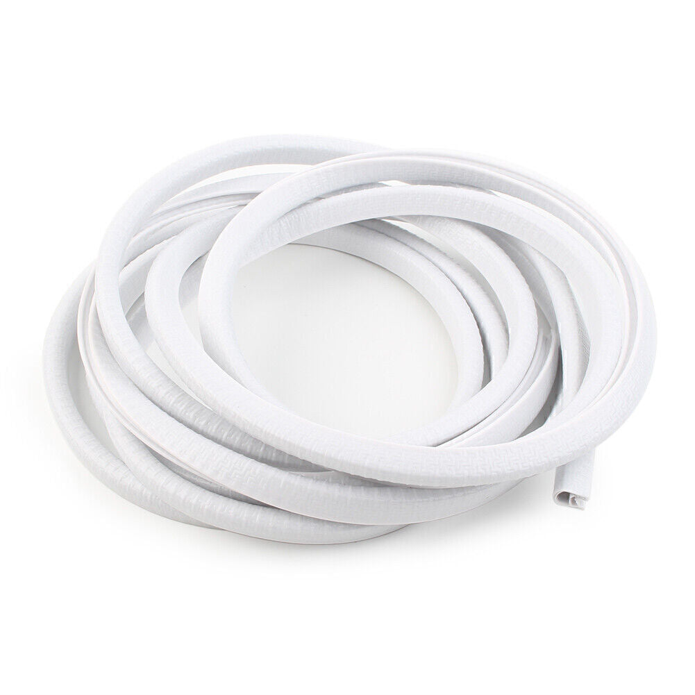 10feet Car Door Trim Edge Lock Guard Moulding Rubber Seal Strip Protector