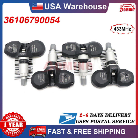 NEW 4x 36106790054 TIRE PRESSURE TPMS SENSOR for BMW X3 X6 M3 M6 535i 128i 328i