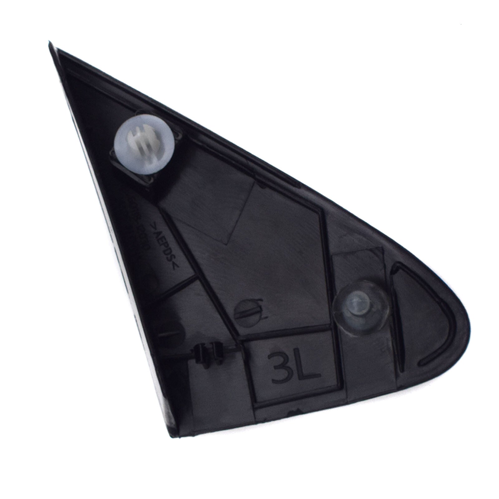Left side view mirrored decorative corner triangular mudguard for Toyota for Corolla 2008 - 2013