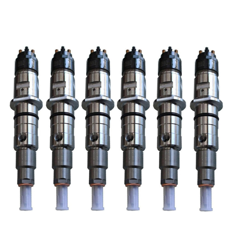 6PCS Fuel Injector 4994541 for ISLE_EU4 Engine 0445120199