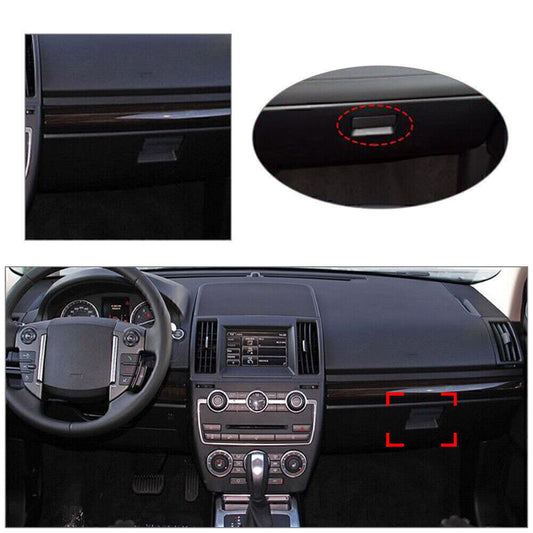 1x ABS Car Glove Box Latch Cover Black Fit for Land Rover Freelander 2 LR007072