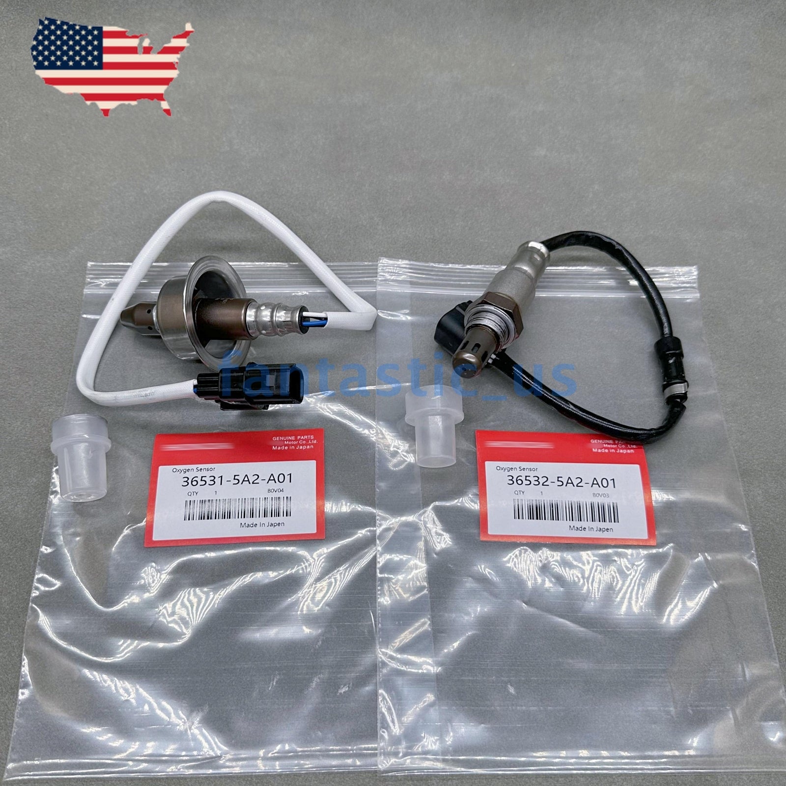 equipment manufacturer ( ) upstream and downstream oxygen sensors for Honda Accord 2013-2017 2.4L and for Acura TLX 2015-20 2.4L.