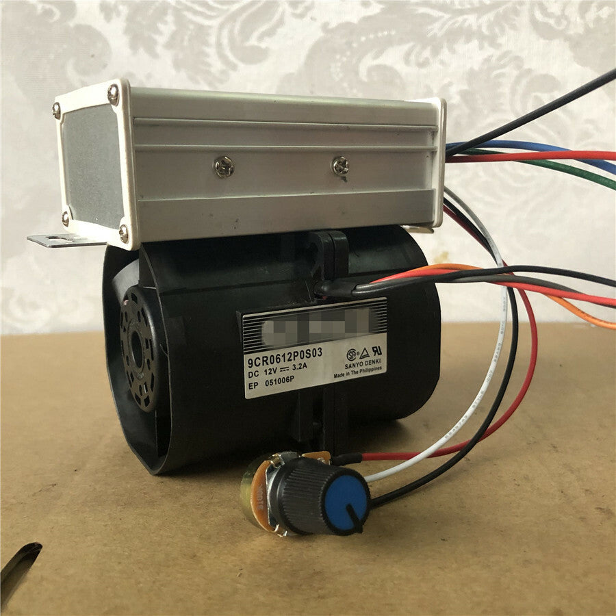 Car Power Turbo Double Fan Inlet With Stepless Controller Kit Fit for SUV Truck