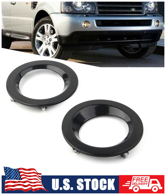 Pair Fog Lamp Light Bezel Fit for Land Rover for Range Rover 2006 2007 2008 09 US STOCK