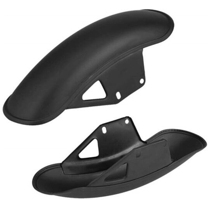 1 piece of motorcycle front wheel cover mudguard splash guard mudguard in black from US inventory