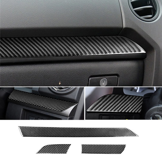 Carbon Fiber Dashboard Center Console Panel Trim for T@yota Tundr@ 2014-2021 RHD