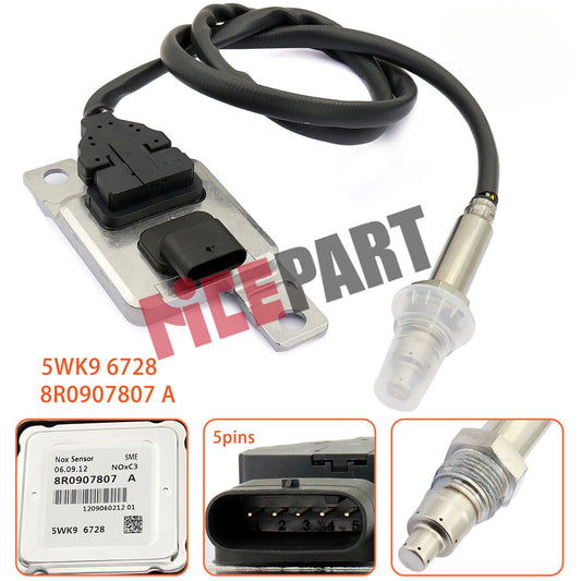 5WK96728 8R0907807A Nox sensor 8R0907807 A compatible with for Audi Q5 2.0 3.0 TDI for Volkswagen