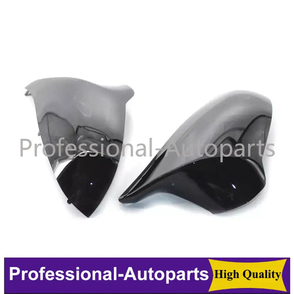 1Pair Gloss Black Rearview Side Mirror Cover Caps for BMW F80 M3 F82 M4 15-2020