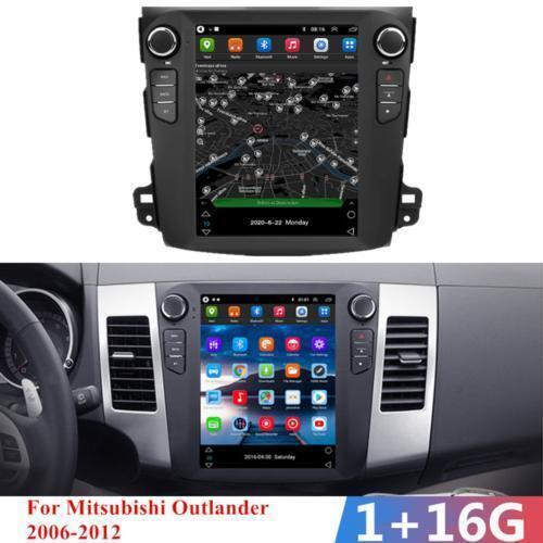 Vertical Android 10.1 Stereo Radio GPS Navi 9.7 For 06-12 for Mitsubishi Outlander