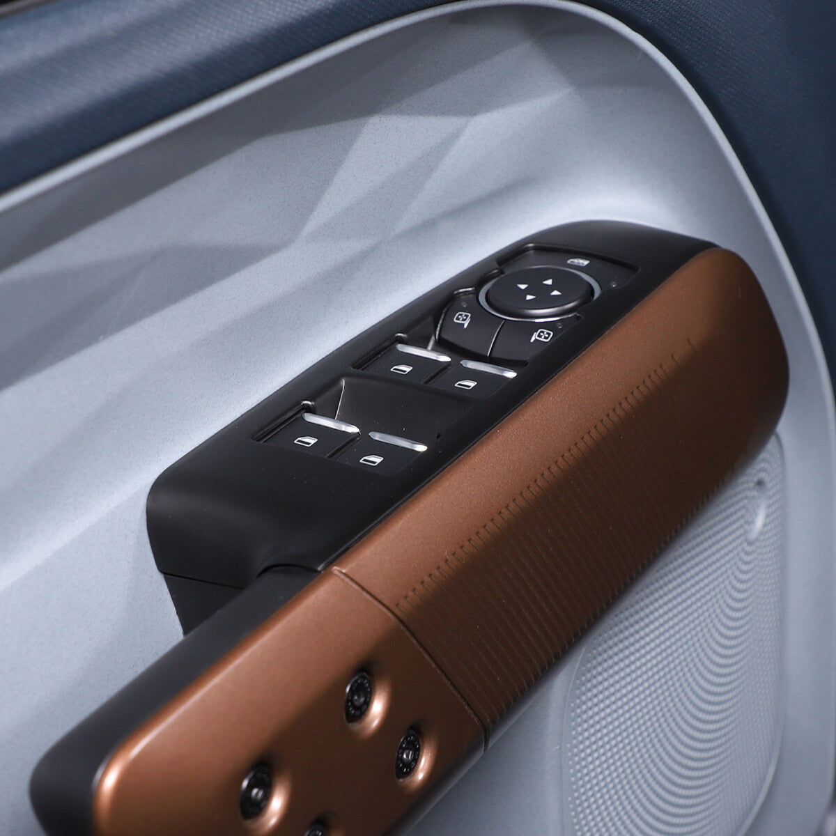 Red ABS internal gear shift knob cover trim for Toyota Tundra Sequoia 2022