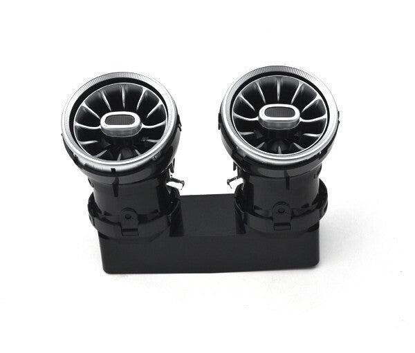 2x Illuminated led Rear Fresh Air Vent purifier for Mercedes W205 C GLC 15-19
