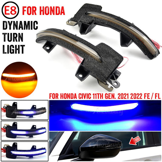 Dynamic Turn Signal Light for Honda for Civic 11th Gen. 2021 2022 FE / FL