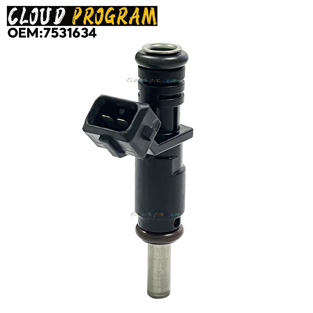 6-piece fuel injector 7531634, suitable for BMW 128i, 328i, X3, X5, Z4, 525i 2.0/2.5/3.0L models (06-12).