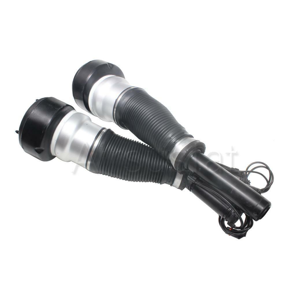 2x Front Air Suspension Shock w/ Compressor Pump for Mercedes S-Class W221 S550