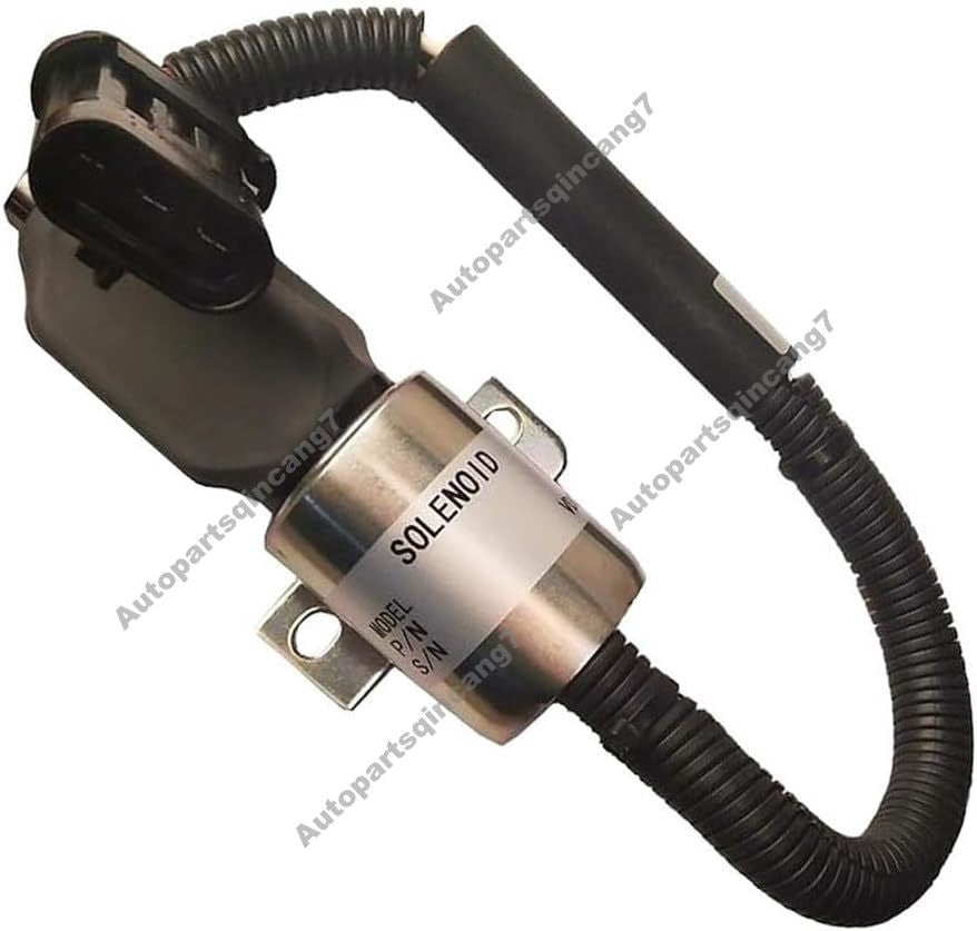 12V Stop Solenoid RM59184630 for Volvo Smooth Drum Roller DD14 DD15 DD16