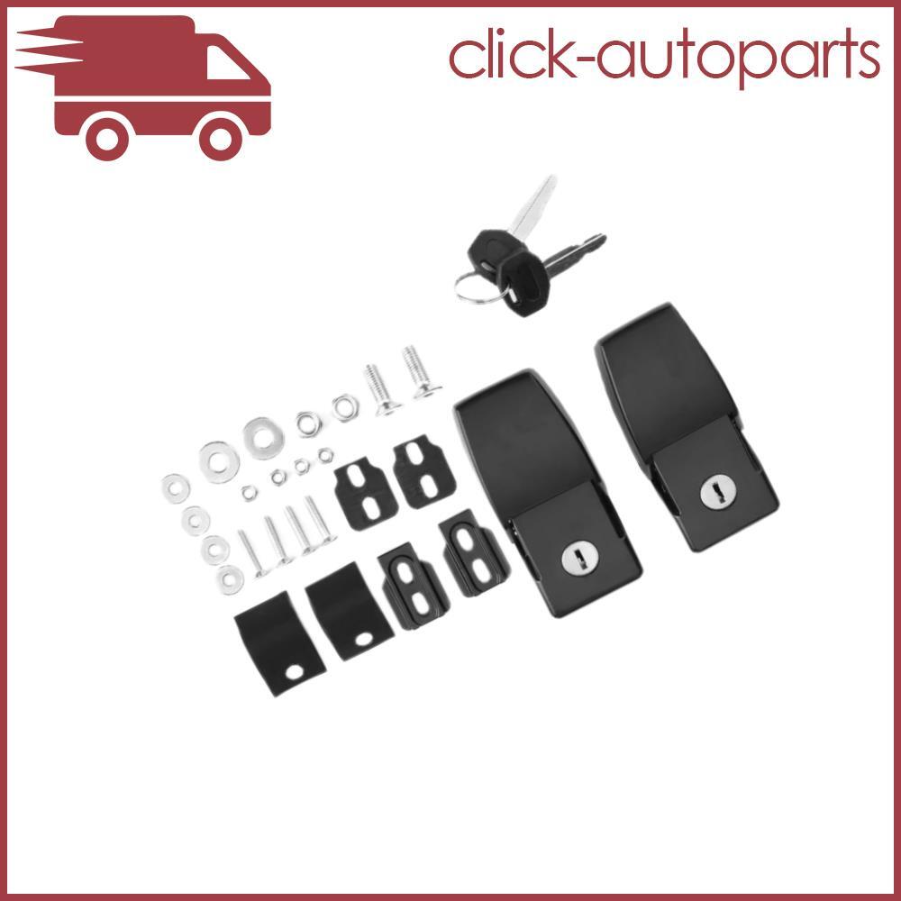 Hood Bonnet Lock Latch Catch Set Fits For 07-2018 for Wrangler JK Unlimited models