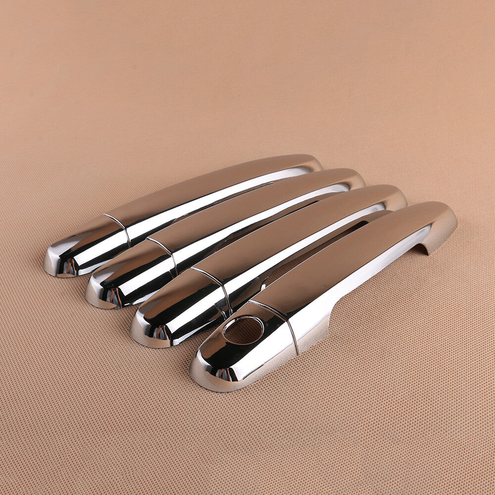 Chrome 4Pcs Outside Door Handle Cover fits for Toyota RAV-4 2009 2010 2011 2012 2013