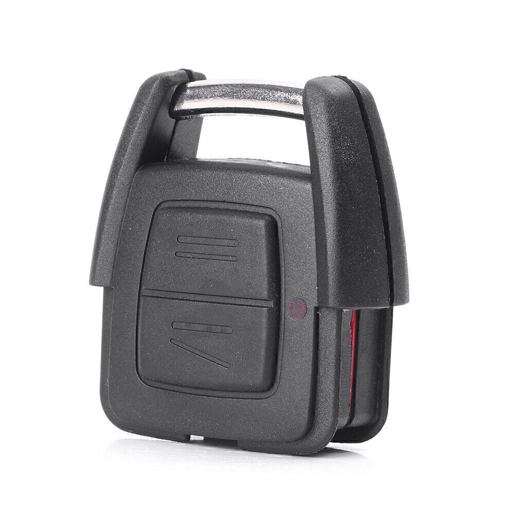 for Vauxhall for Opel Astra G Zafira Vectra C Blk 2 Button Remote Fob Case Key Shell