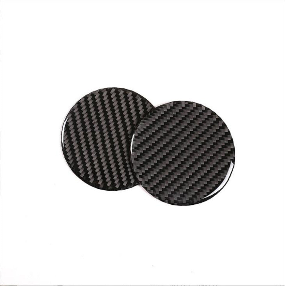 Central Control Cup Holder Slot Pad Trim for T@yota Highlander 09-13Carbon Fiber