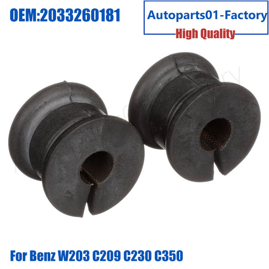 1Pair Rear Suspension Stabilizer Bar Bushing Kit for Benz W203 C209 C230 C350