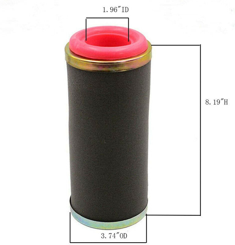 Air filters suitable for HISUN 750 700 UTV 500 550 Massimo Bennche Coleman MSU TSC YS