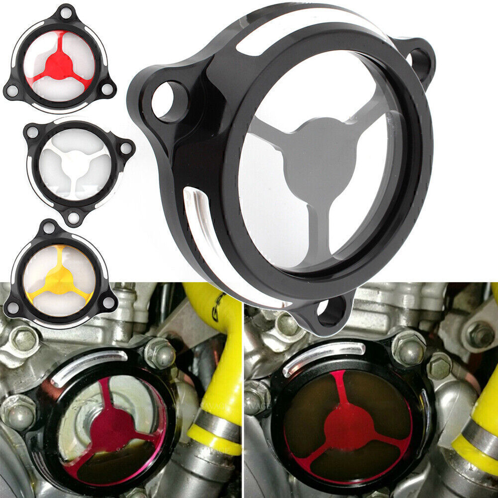 Fit for SUZUKI DRZ400 DRZ 400S DRZ 400SM DRZ400E 2021 Engine Oil Filter Cover White