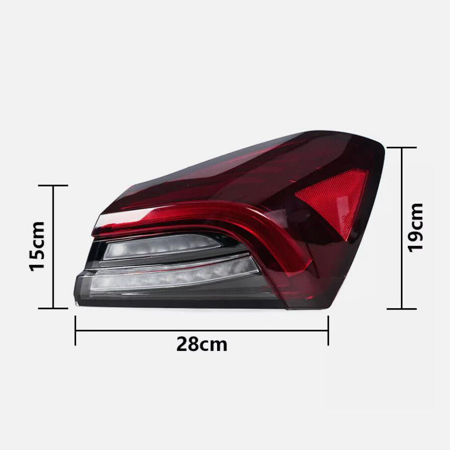 Suitable for Maserati Ghibli 2014 - 2022, 1 set of rear light and taillight assembly (DRL LED)